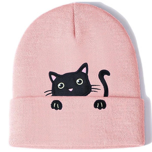 Gorro de Punto Personalizado de Alta Calidad con Pedrería, Estilo Moderno, Tejido Común, Unisex, Servicio OEM y Logotipo Personalizado, Impresión Digital - Product Image 1