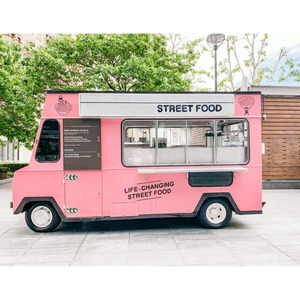 Remorque mobile de camion de nourriture en fibre de verre avec chauffage intégré pour le service de frites de bonbons de restauration rapide-Équipement de cuisine commerciale - Product Image 3