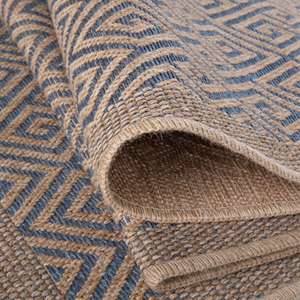 Netline Home Nature <b>Outdoor</b> Rug Blue 5100B-Durable Weather-Resistant Patio <b>Mat</b> - Product Image 3