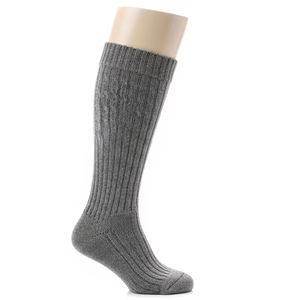 Eco Friendly Knee Length Knitted <b>Socks</b> Cotton Spandex Soft Breathable Stretch Warm <b>Long</b> <b>Socks</b> For <b>Men</b> Women Daily Wear Comfort - Product Image 2