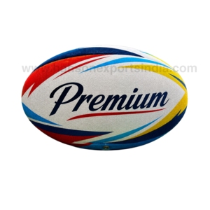 Balón de Rugby de Calidad Profesional con Logotipo Personalizado OEM/ODM 2022, Marca HANSON, Modelo TRMB09, Material Sintético de Caucho de Alta Calidad - Product Image 1