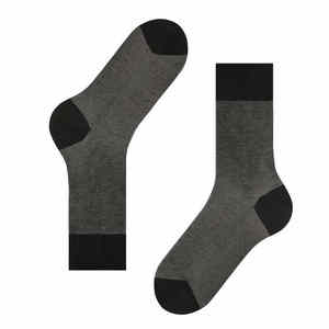Chaussettes en bambou OEM avec logo, respirantes, en chanvre biologique, chaussettes de ville courtes en noir et blanc - Product Image 5