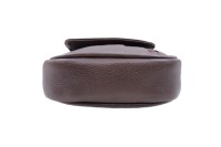Tas Selempang Kulit Sapi Asli 100% Vintage untuk Perjalanan Sehari-hari, Fashion Pria Kasual, Tali Dapat Disesuaikan, Unisex