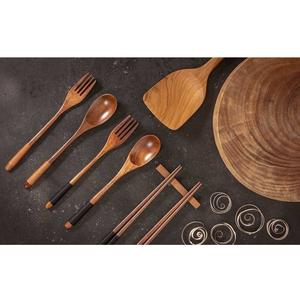 Fabricant vietnamien de qualité supérieure, ustensiles en bois, service de table, ensemble durable, qualité naturelle, approvisionnement en gros - Product Image 6