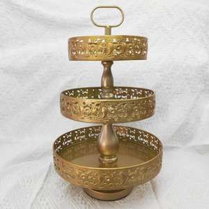 แท่นวางเค้กทรงสี่เหลี่ยมขนาดใหญ่สามชั้นสำหรับตกแต่งโต๊ะในงานแต่งงานคัพเค้กที่น่าทึ่งสำหรับการอบ - Product Image 6