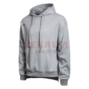Sudadera desgastada con capucha personalizada para hombre, estilo de diseñador, ropa de calle de invierno con patrón sólido pesado con cremallera y tinte liso - Product Image 3