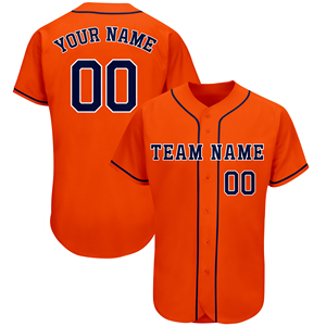 Maillots de baseball personnalisés vêtements d'équipe vêtements de sport d'entraînement de différentes couleurs maillots de baseball confortables prix de gros OEM - Product Image 1