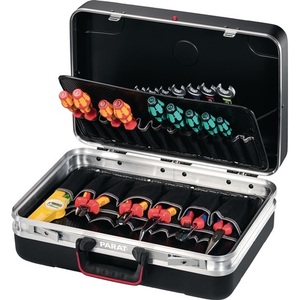 Caja de Herramientas de Aluminio SILVER Plus W460xD170xH310mm, 25L, con Bandeja de Plástico X-ABS - Product Image 1