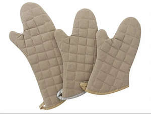 New Customized Printed 100% Organic Cotton <b>Oven</b> Mittglove - Product Image 2