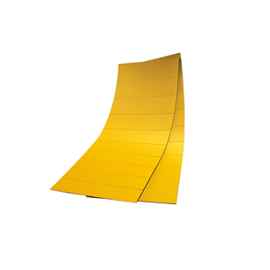 Etichetta di magazzino, magnetica, gialla, 30 x 60 mm (H x B), 100 pz / confezione.- MR60-30/2 - Product Image 1