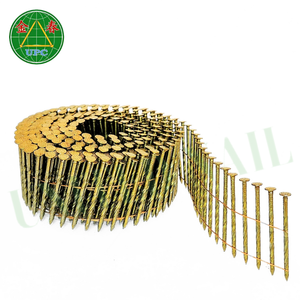 1-3/4" x 0.086 9000pcs Coil <b>Nails</b> Screw Shank, Smooth Shank <b>For</b> <b>Wooden</b> Pallets Making, Strong Grip, From Vietnam Factory - Product Image 4
