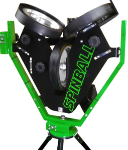Tout nouveau XL Spin-ball 3 roues Baseball Pitching Machine Premium Audio Sound Equipment - Product Image 2