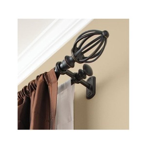 Vintage Look Metal Iron Brass Curtain Accessories Window Hardware for Home Office Bathroom in Customized Color Design and Sizes - Product Image 3