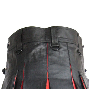 Nouveau style de kilts en cuir pour vêtements de mariage à la mode OEM ODM kilt en cuir léger pour hommes - Product Image 6