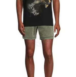 Pantalones cortos transpirables de lavado ácido para hombre Último diseño Pantalones cortos de lavado ácido para hombre Diseño de servicio Pantalones cortos de lavado ácido - Product Image 3