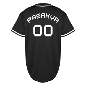 Wholesale Custom Sublimation Baseball Jerseys Breathable V-neck 100% Polyester <b>Mesh</b> Team Shirts - Product Image 2