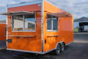 Remorque Alimentaire 16 pieds personnalisé Food Truck Pizza Hotdog Food Cart Foodtrailer Remorque alimentaire mobile entièrement équipée - Product Image 5