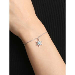 NOVAMART Fine Buy 925 <b>Silver</b> Fine <b>Charm</b> <b>Bracelet</b> for Every Moment You! Wholesale Export - Product Image 4