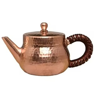 Bouilloire élégante en cuivre pour le thé, théière élégante pour la cuisine, l'hôtel, le café, décor de cadeau - Product Image 6