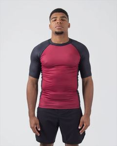 เสื้อบีบอัด MMA BJJ แขนสั้นออกแบบเองได้ชุดป้องกันผื่น - Product Image 3