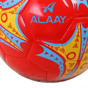 Alaay Taille 5 Ballons de football PVC Football Logo personnalisé Ballons de football en cuir PVC Achat Ballon de football promotionnel - Product Image 5