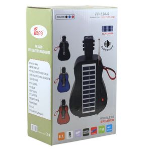Xách tay guitar hình loa <span class=keywords><strong>bluetooth</strong></span> với năng lượng mặt trời sạc, dẫn ánh sáng, FM, SD/USB hỗ trợ cho thiết bị phổ quát - Product Image 4