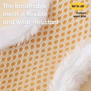 سترة Hiphoppet الأكثر مبيعًا دافئة ناعمة للحيوانات الأليفة في فصل الشتاء ، سترة حيوانات صغيرة قابلة للتعديل ، سترة من الفانيلا جيدة التهوية للقطط - Product Image 4