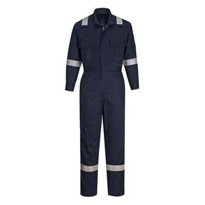 Combinaison de travail en coton deux pièces pour la réparation automobile, haute visibilité, bandes réfléchissantes, combinaisons de travail, uniforme et différentes couleurs - Product Image 2