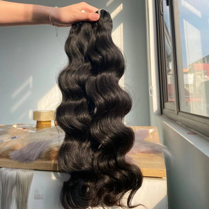 ผมต่อแบบชาวเปรูผมดิบแบบเวียดนามผมดิบแบบ100% ผมดิบแบบคู่ - Product Image 1