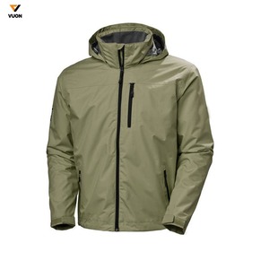 OEM al por mayor chaquetas largas de caparazón blando para hombre ropa de trabajo fina de otoño personalizada transpirable a prueba de viento impermeable al aire libre sin capucha para - Product Image 4