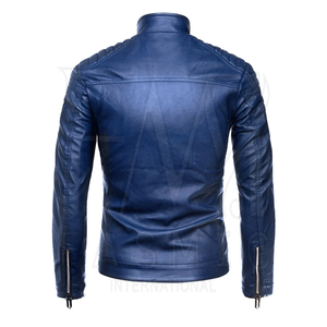 Chaqueta Bomber de Lona y Cuero para Hombre, Edición 2025, Estilo Urbano, Color Personalizado, Mangas Largas, Logotipo Personalizado, Secado Rápido - Product Image 2