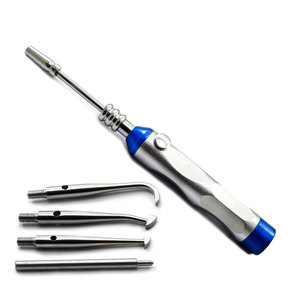Removedor de corona turca dental con 4 accesorios Herramienta de odontología quirúrgica Nuevo - Product Image 1