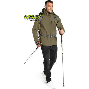 Chaqueta cortavientos Softshell para hombre, ropa de calle, fabricantes de ropa de montar, chaqueta personalizada para hombre - Product Image 3