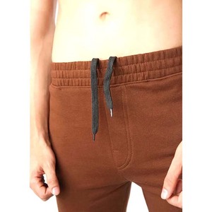 Custom Logo <b>Men</b> Casual <b>Elastic</b> Waist with Straight Leg Loose Fit Flat Front Plain Dyed <b>men's</b> pants Sweatpants <b>Trousers</b> - Product Image 4