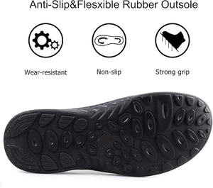 Cómodas sandalias de cuero de alta calidad para hombre, suela de goma 2025, sandalias sin cordones para hombre, chanclas informales de verano al por mayor - Product Image 5