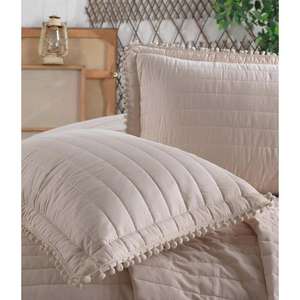 Clasy Pedra V1 Beige Colcha doble Cobertor elegante para comodidad y estilo - Product Image 2