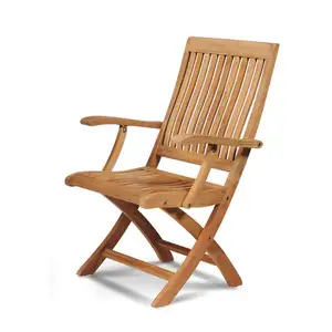Уличная мебель из тика для сада и патио, складной стул из тикового дерева, деревянный складной стул, садовые стулья высокого качества, бестселлер, дешево