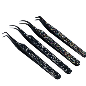 Pinzas para Pestañas de Belleza, Modernas, de Acero Inoxidable Japonés, Punta Puntiaguda, Duraderas, de Precisión, Herramientas de Estilismo de Pestañas de Primera Calidad - Product Image 1