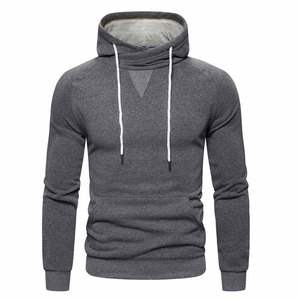 Sweat-shirts en flanelle pour hommes, tendance, de haute qualité, imperméables, respirants, coupe-vent, avec logo personnalisé, 50% coton, 50% [matière], pull-over - Product Image 2