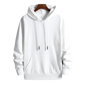 Sudadera con Capucha Extra Grande para Hombre, Estilo Casual, 100% Algodón, Diseño Otoñal, Estampado Digital en Relieve, Lavada, Estilo Canguro, Tinte Liso - Product Image 4