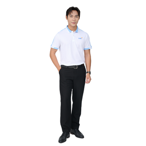 Polo respirant 175gsm Spandex Blend pour hommes et femmes avec épaulettes idéal pour une utilisation en entreprise ou en promotion - Product Image 1