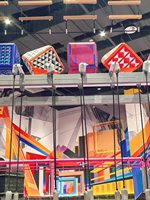Parque de atracciones infantil comercial personalizable para interiores, con zona de juegos suave, piscina de bolas de felpa, carrusel y área de conducción para niños, con certificación CE