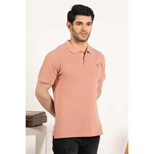 AUSTIN Men's Summer for Polo T-<b>Shirt</b> 100% Polyester Breathable Dark-Colored Solid Pattern <b>Waffle</b> Knitted Short Length Xl 6xl - Product Image 3