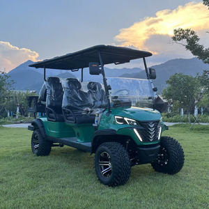 Lithium Battery 4KW Best Electric Off-road 1–2-Seater Golf Cart/Golf Buggy System Cheap Price Metal Steel <b>Plastic</b> Hunting - Product Image 1