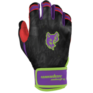 Guantes de bateo de puño corto estilo Bruce Bolt personalizados Guantes de bateo de béisbol de cuero Cabretta Premium 100% - Product Image 3