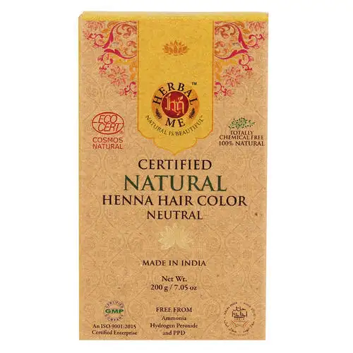 Best Indian Supplier Herbal Me Colorless Cassia Neutral Henna Hair Color With The Pack Size Of 200 g Private Label