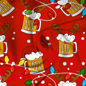 Pantalones de chándal de Navidad con estampado Digital para hombre, cintura con cordón, pierna recta, sueltos, informales, diseño de tema navideño, pantalones de chándal para hombre - Product Image 5