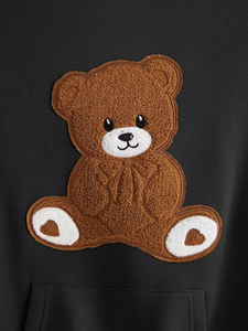 Sudadera de Felpa Sherpa con Logotipo Personalizado, Sudadera con Capucha de Piel de la Mejor Calidad para Hombre con Bolsillo Tipo Canguro - Product Image 5