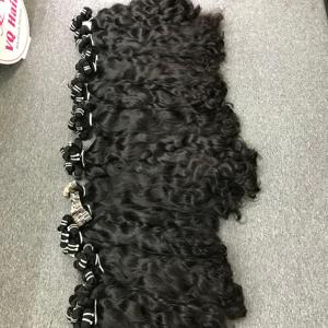 2024ส่วนขยายของผมหยักศกธรรมชาติผมมนุษย์100% เวียดนามผ้าสองชั้น30นิ้วยืดความยาวทั้งหมด - Product Image 5