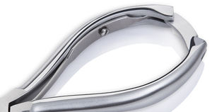 NGHIA OMI NB-106C Cortaúñas de Acero Inoxidable, Kit de Manicura y Pedicura Profesional de Alta Gama para Mujer, Acabado Cromado - Product Image 3